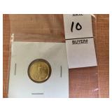 American gold eagle 1/10 ounce gold coin