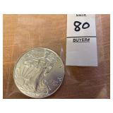 2018 American Silver Eagle coin