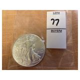 2018 American Silver Eagle coin