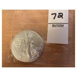 2017 American Silver Eagle coin