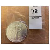 2018 American Silver Eagle coin