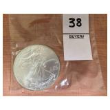 2008 American Silver Eagle coin