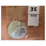 2008 American Silver Eagle coin