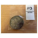 1982, 1 Troy ounce Sunshine Silver silver round,