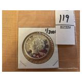 2005  NORFED 1-ounce .999 fine silver round,