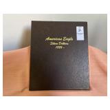 American Eagle Silver Dollar collection 1986