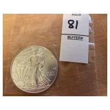 2018 American Silver Eagle coin