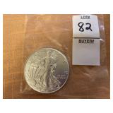 2018 American Silver Eagle coin