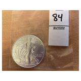 2018 American Silver Eagle coin