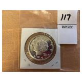 2005  NORFED 1-ounce .999 fine silver round,