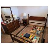 3 piece bedroom set no contents double bed