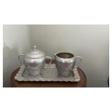 Hand Wrought Aluminum Pieces