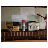 Craftsman sander lunch pale & bottle capper