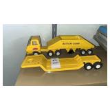 Vintage Tonka Truck with Bottom Dumper and Lowboy