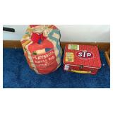 Vintage Playskool Duffle Bag of Colored Blocks