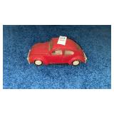 Vintage Tonka Pressed Steel Red Volkswagen Beetle