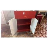 Vintage Metal CabinetContents Separate