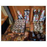 Vintage beer cans