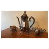 Silver Plate Tea Service