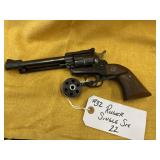 Ruger 22, single six, extra cylinder
