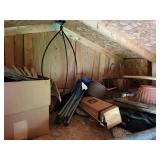 Werner 6 Ft Ladder and Contents of Rafter in Shed