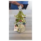 Glass Christmas Tree Decoration