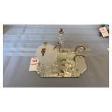 Cinderella Horse Buggy Glass Figure