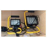 2 Shop Lights and Heat Gun