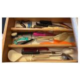 Drawer of Kitchen Utensils