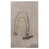 Aquatic .925 Sterling Silver Necklace and Pendant