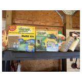 Lawn care supplies - Top shelf contents