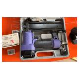 Central Pneumatic Air Brad Nailer with Brad Nails
