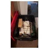 Tote of Christmas Decor