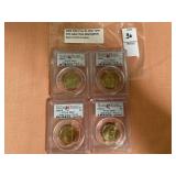 2009 P&D Pres $1 POS A&B PCGS MS67
