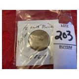 1867 2 cent piece