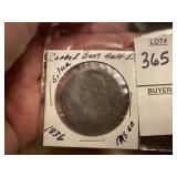 1836 capped Bust Half Dollar Silver, MS 60