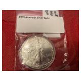 1999 American Silver Eagle