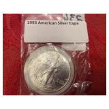 1993 American Silver Eagle