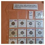 13 Barber Dimes