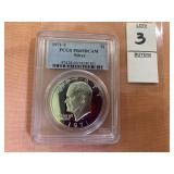 1971 S Ike silver $1 PCGS PR69DCAM