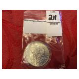 1886 Morgan Silver Dollar