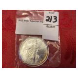 2012 Silver, American Eagle