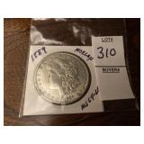 1889 Morgan Silver Dollar