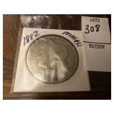 1882 Morgan Silver Dollar