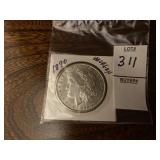 1890 Morgan Silver Dollar