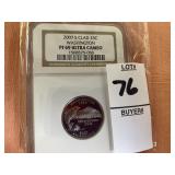 2007 Clad Washington 25C NGC PF69UC