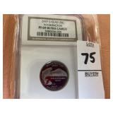 2007 Clad Washington 25C NGC PF69UC