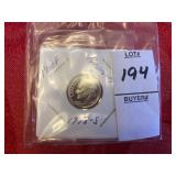 1978 - S proof Roosevelt 10C
