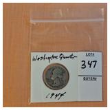 1944 Washington quarter