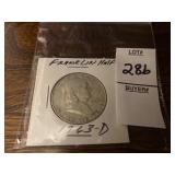 1973-D Franklin half dollar